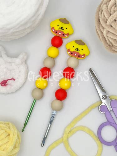 Pompompurin Crochet Hook | Fiddlesticks Crochet