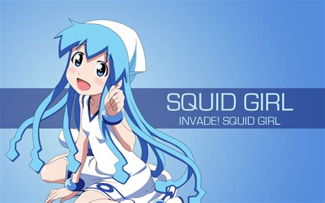 Download Anime Squid Girl HD Wallpaper by spectralfire234