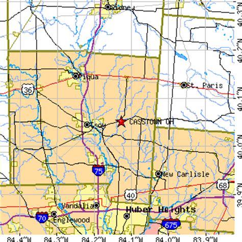 Casstown, Ohio (OH) ~ population data, races, housing & economy