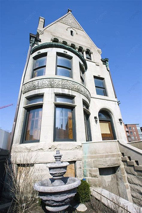 House In Chicago Architecture Circle Urban Scene Photo Background And Picture For Free Download ...