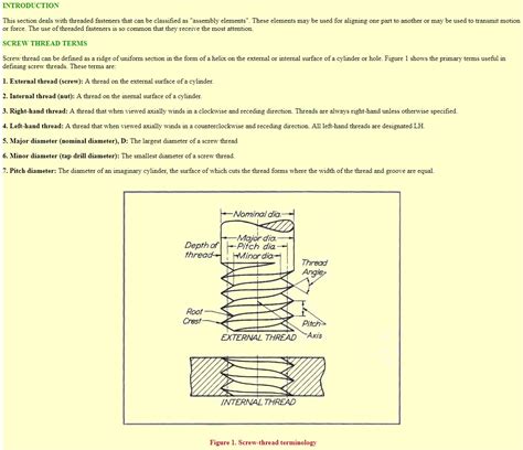 Product Design Engineering: Threaded Fasteners - Screw Threads - Bolts ...