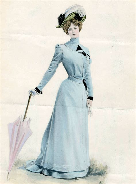 Victorian Fashion - 1899 | Fashion illustration vintage, 1899 fashion, Fashion