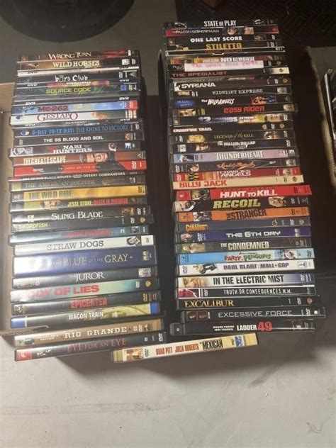 DVD movies | Live and Online Auctions on HiBid.com