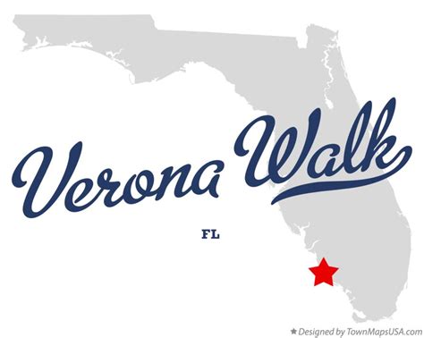 Map of Verona Walk, FL, Florida