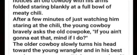 Funny – Cowboy story