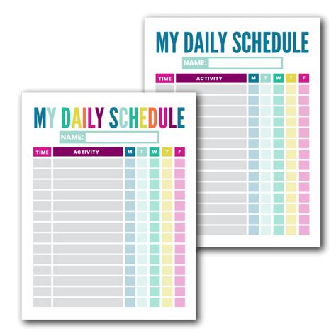 Create A Schedule Calendar - Dione Frankie