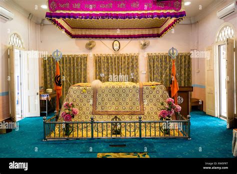 Gurdwara Sahib Police, a Sikh Temple, Kuala Lumpur, Malaysia Stock ...