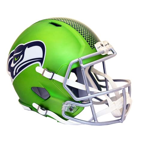 Riddell Seattle Seahawks Blaze Revolution Speed Full-Size Replica Football Helmet