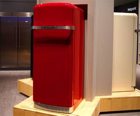 KitchenAid Unveils Retro "Iconic Fridge" Refrigerators, with a Smeg-like style - Reviewed.com ...