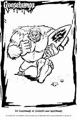 Collection Of Goosebumps Coloring Pages  Free Printable sketch template