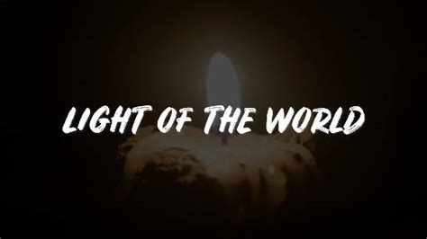 Church Video Illustration: Light of the World - SermonCentral.com