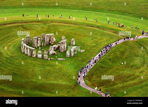 Aerial view of Stonehenge in Wiltshire Stock Photo - Alamy