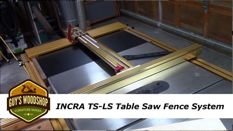 Incra TS-LS Table Saw Fence Features and Benfits - YouTube