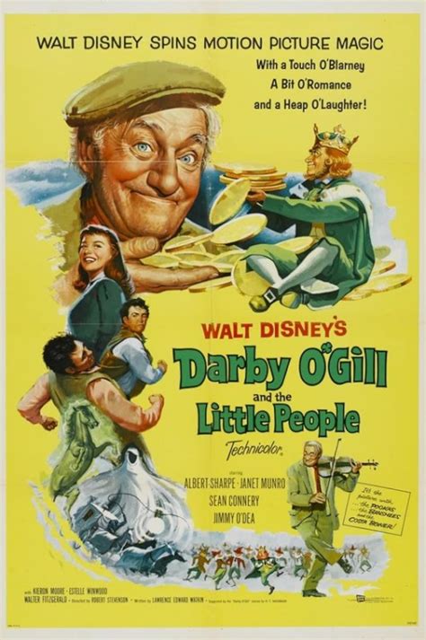 Bombing free shipping FILM DARBY O'GILL & THE LITTLE PEOPLE WALT DISNEY SEAN CONNERY SHEET MUSIC ...