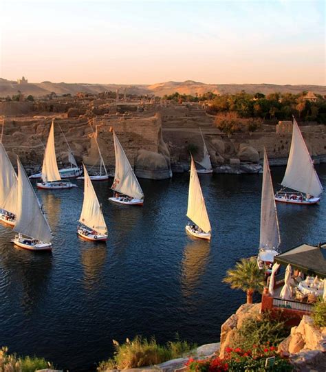 Aswan Felucca Ride Botanical Garden Elephantine Island - Deluxe Travel Egypt