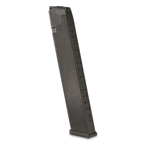 ProMag Glock 17/19/26 Magazine, 9mm, 32 Rounds, Polymer - 706270, Handgun & Pistol Mags at ...