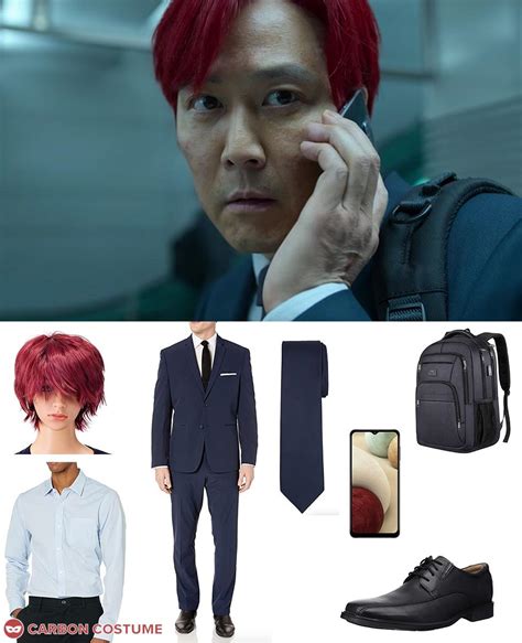 Red-Hair Seong Gi-Hun from Squid Game Costume Guide for Cosplay & Halloween