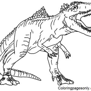 Giganotosaurus Coloring Pages Printable for Free Download