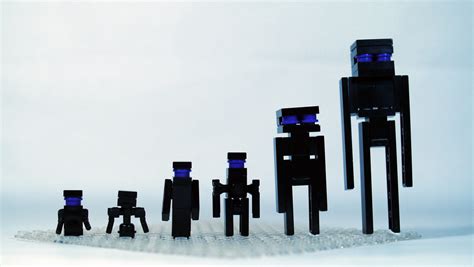 How to Build a LEGO Minecraft Enderman in 4 sizes | Watch th… | Flickr