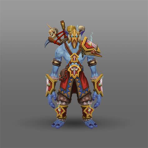 Arthur Lorenz - World of Warcraft - Racial Class Armor Design | Troll