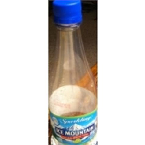 Ice Mountain Sparkling Natural Spring Water, Lime Essence Deposit: Calories, Nutrition Analysis ...