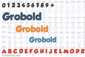 Grobold Font Download - Fonts4Free