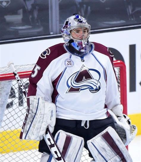 Pin on Hockey | Colorado avalanche, Goalie, Favorite team