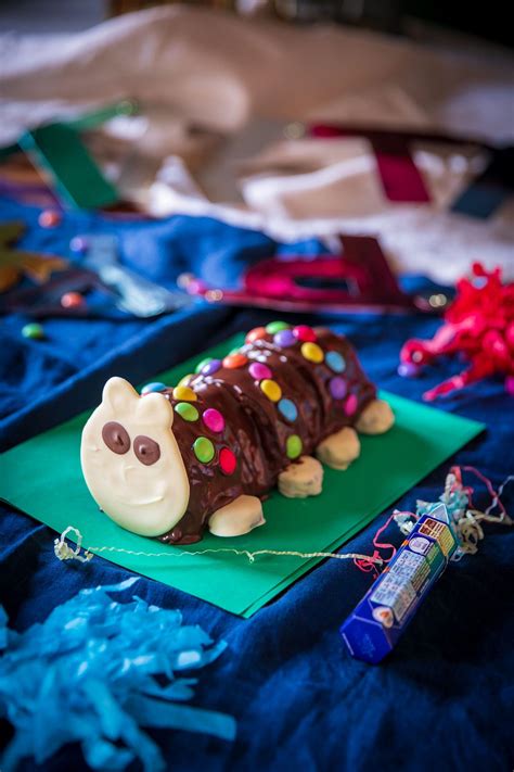 Make Your Own Colin the Caterpillar Cake Recipe - Katie Pix