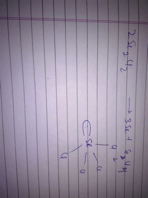 1.SF. 2.SF. 3.S,F, 4.SF, 22. Monohalides of selenium are dimeric in ...