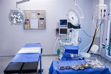 Premium Photo | Modern equipment in operating room. medical devices for ...