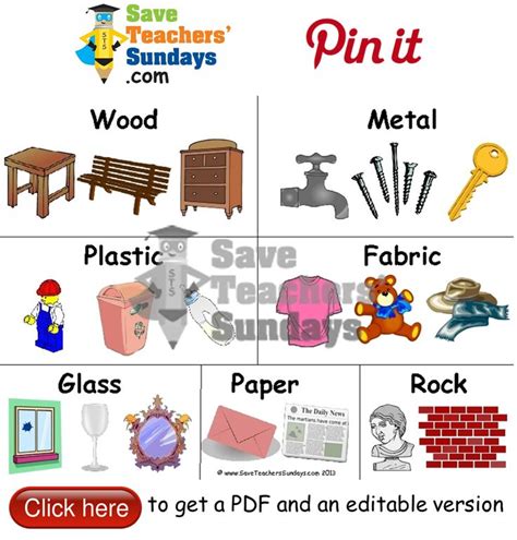 24 best images about Everyday Materials lesson plans, worksheets and teaching resources on Pinterest