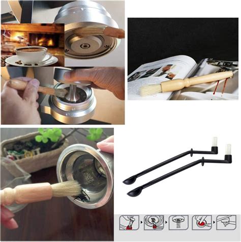 Coffee Machine Cleaning Set 5 Pack Coffee Grinder Cleaning Brush with Stainless Coffee Art ...