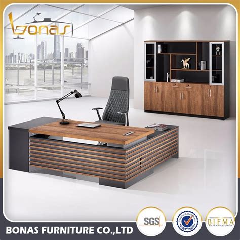 Elegant Modern Office Table Design Solid Surface Ceo Executive Desk ...