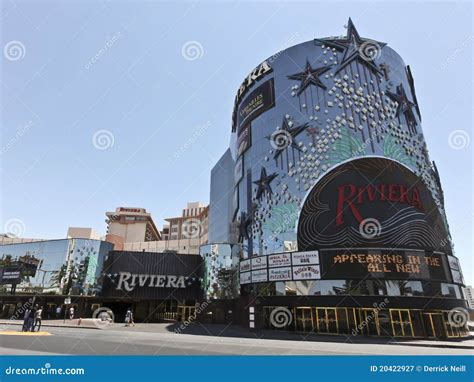 A View of the Riviera Hotel and Casino Editorial Photography - Image of ...