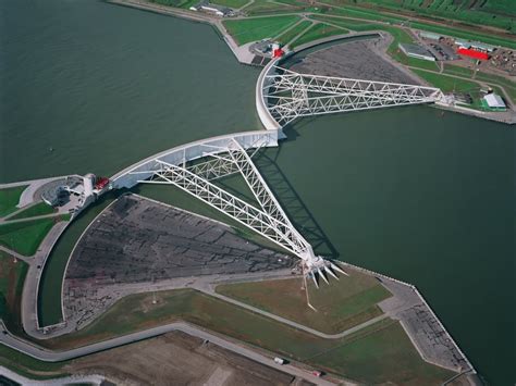 The Maeslant Barrier - A storm surge barrier in the Netherlands and one ...