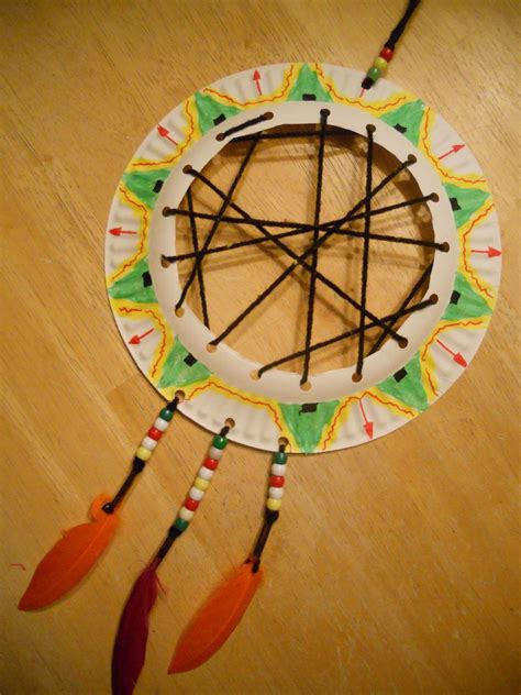 Create Art With Mrs. P!: Super Simple Dream Catcher From a Paper Plate