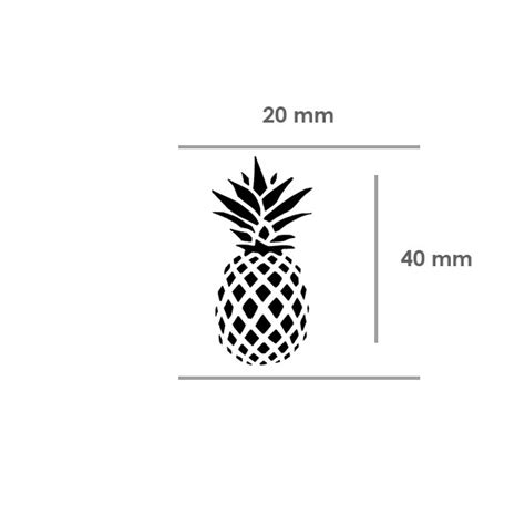 Pineapple Outline Drawing at PaintingValley.com | Explore collection of Pineapple Outline Drawing