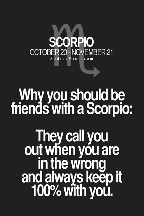 18 Quotes about Scorpio and Friendship | Scorpio Quotes