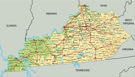 Louisville Ky Map