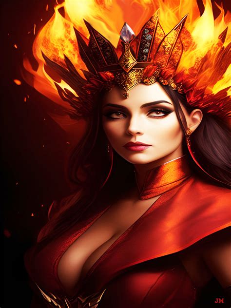 Queen of Fire by Canadragon on DeviantArt