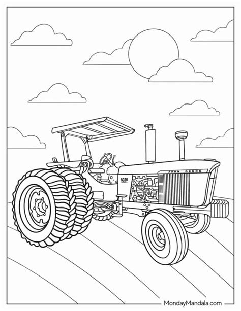 Coloring Pages For Farm Tools