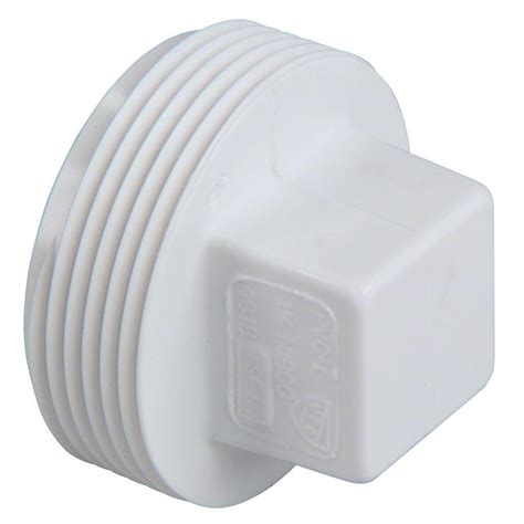 NIBCO 3 in. PVC DWV MIPT Cleanout Plug-C4818HD3 - The Home Depot