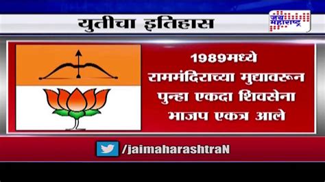 Shiv Sena BJP alliance history - YouTube