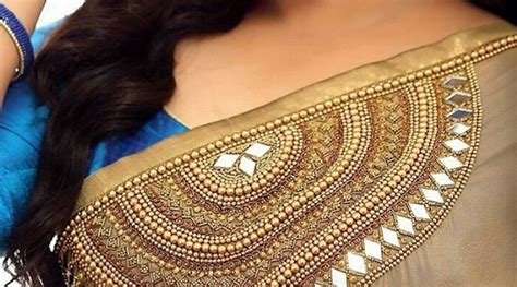 10 Latest Designs of Aari Work Sarees are Trending Right Now