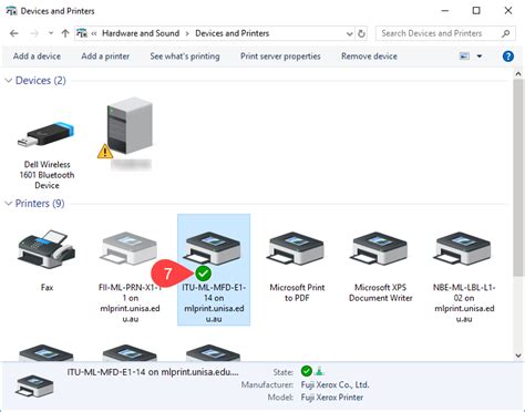 How do I change the default printer on Windows? - Intranet - University ...