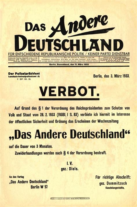 Reichstag Fire Decree - February 28, 1933 | Important Events on February 28th in History - CalendarZ