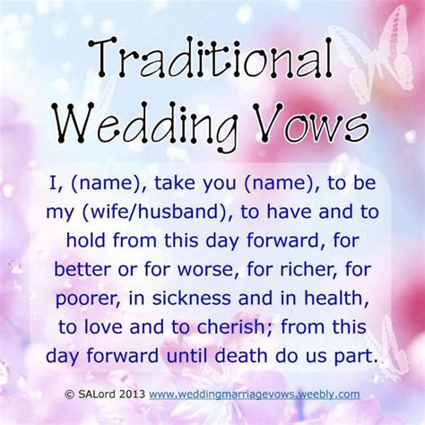 Personal Wedding Vows, Modern Wedding Vows, Wedding Vows Examples ...