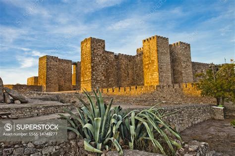 Alcazaba or Castle of Trujillo, Castillo de Trujillo, Trujillo, Caceres Province, Extremadura ...