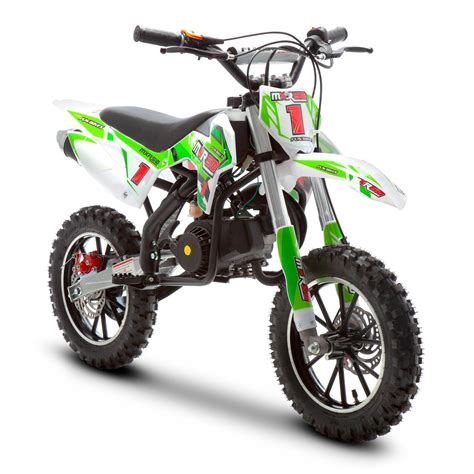 FunBikes MXR 50cc 61cm Green Kids Mini Dirt Motorbike