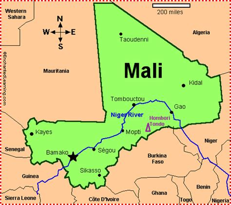 Mali Karte Provinzen